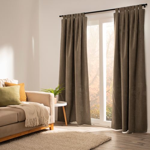 Cortina Blackout Chenille con Presillas 140 x 240 cm