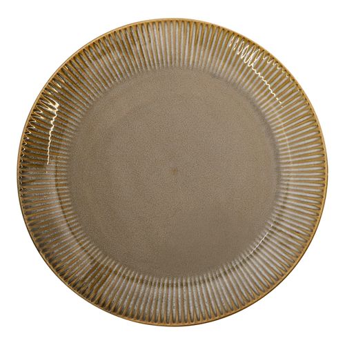 Plato Comida con Borde Decorativo Ø26,5 cm