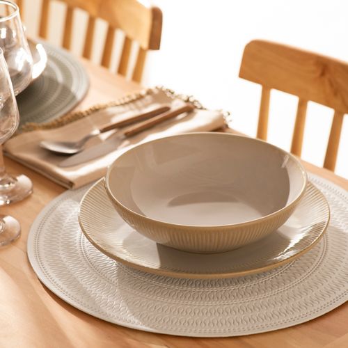 Plato Sopa con Borde Decorativo Ø21,6 cm