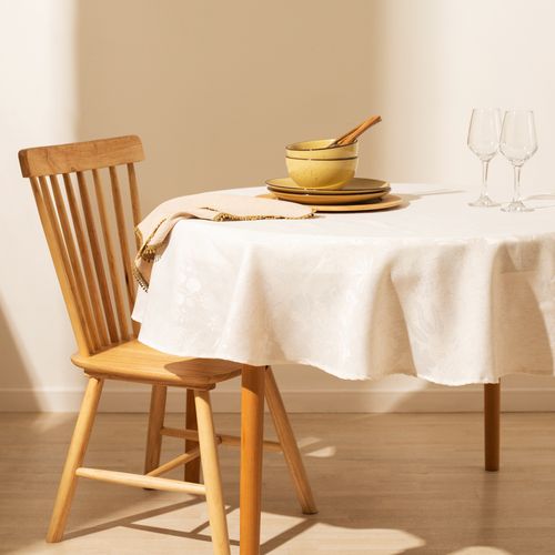 Mantel Linoso Tejido Jacquard
