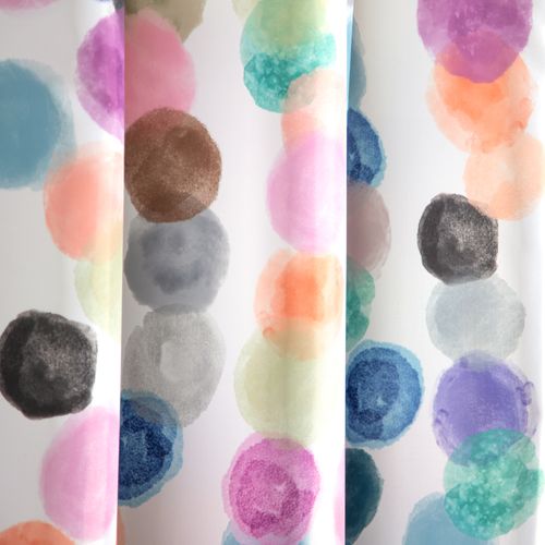 Cortina de Baño Poliéster Estampado 180 x 180 cm