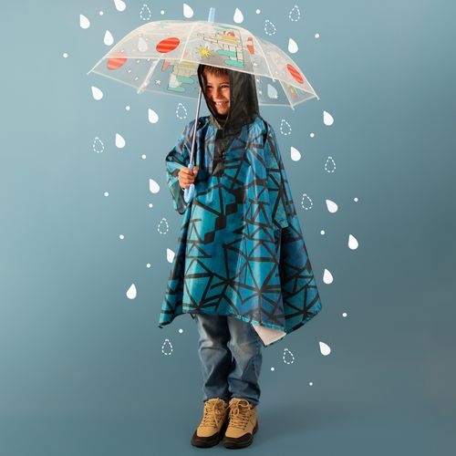 Impermeable Infantil con diseño 102x72 cm