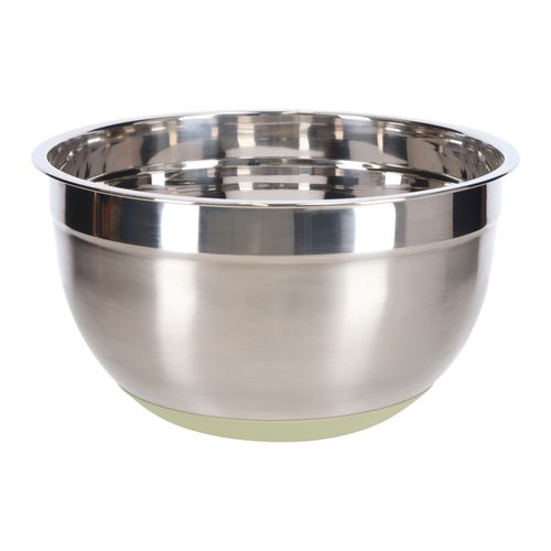 Bowl Mezclador Acero Inoxidable con Silicona 25,8x13,5cm