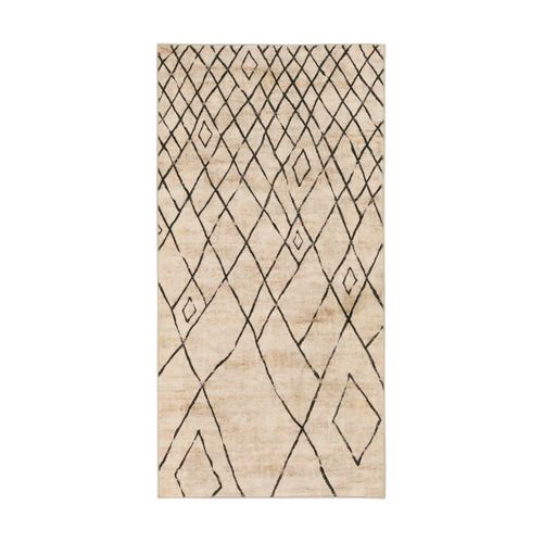 Alfombra Poliéster con Diseño y Reverso Antideslizante 70 x 140 cm