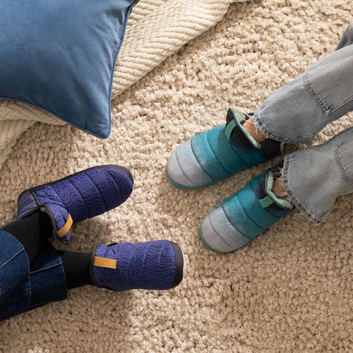 Pantufla Bota Parka con Diseño