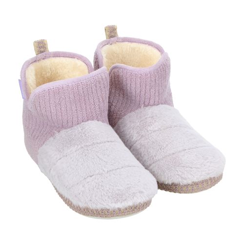 Pantufla Bota con Diseño Cinta