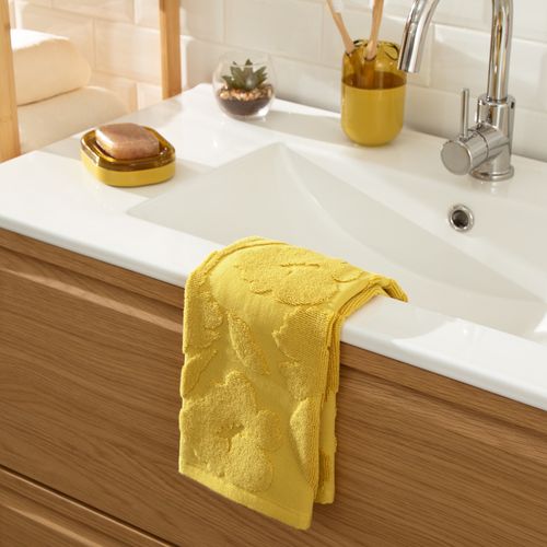 Toalla Visita Algodón Diseño Dobby y Jacquard 40 x 70 cm