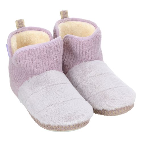 Pantufla Bota con Diseño Cinta