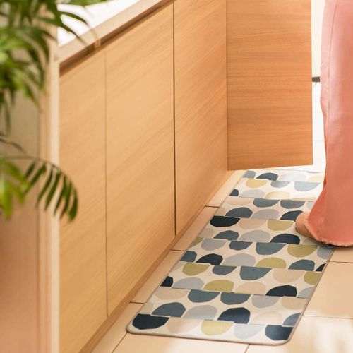 Alfombra Poliéster Multiuso con Diseño 45 x 120 cm