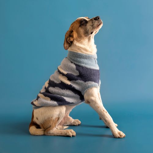 Chaleco Tejido para Mascota con Diseño