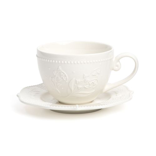 Taza de Té de Porcelana Diseño Romántico