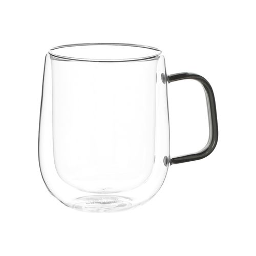 Mug Café de Vidrio Doble Muro 350 ml