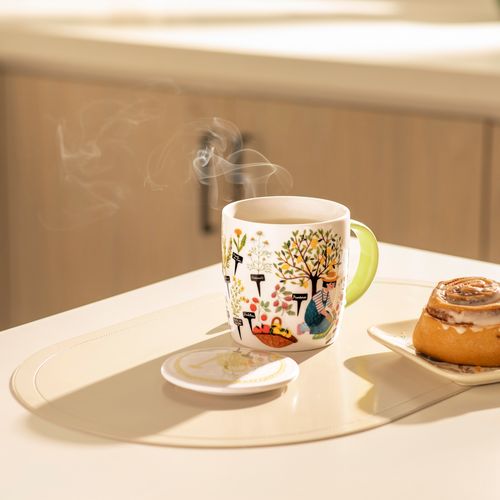 Mug Diseño de Cerámica con infusor 390 ml