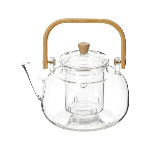 Tetera de Vidrio transparente 1 Lt