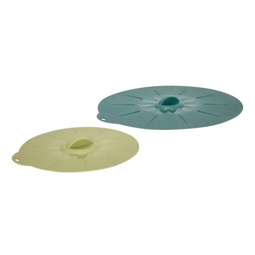 Set 2 Tapas de Silicona para Ollas 21,5 cm y 31,5 cm