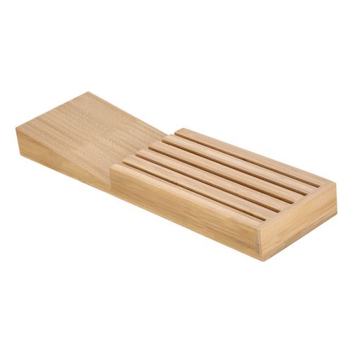 Organizador de Cuchillos de Bambú 39x11x3,5 cm