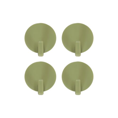 Set 4 Perchas Adhesivas 4 cm