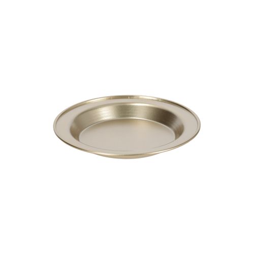 Portavela Plato de Metal 12 x 15 cm