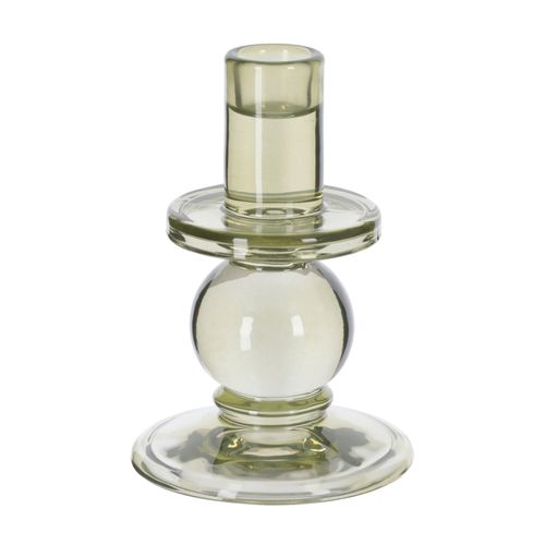 Candelabro Perfil de Vidrio 9 x 13,3 cm
