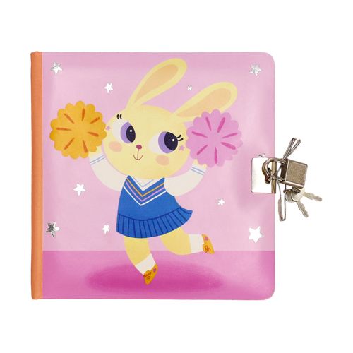 Diario de secretos con llave 17x3 x 17 cm