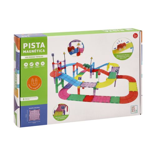 Pista Magnética Armable con Auto