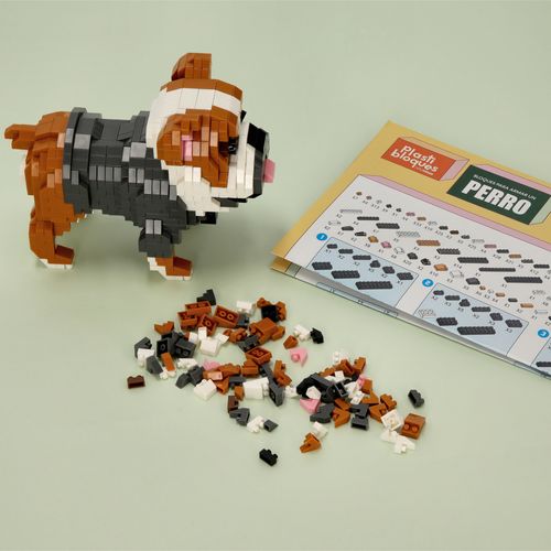 Minibloques Armables Nivel 4 - Perro Bulldog