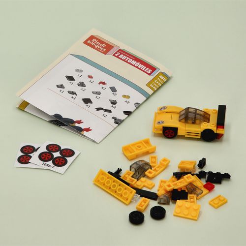 Set Minibloques Armables Para Hacer 2 Vehículos