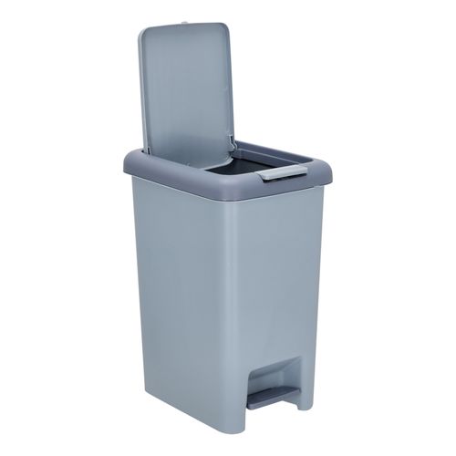 Basurero de Plástico con Pedal 15 L 31x22x38,5 cm