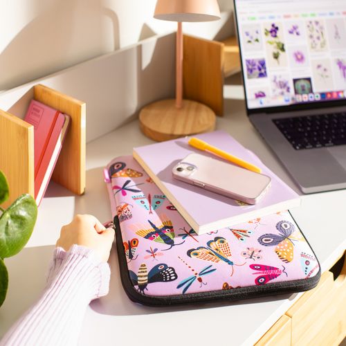 Funda para Notebook con Cierre 13 Pulgadas 25 x 35 cm