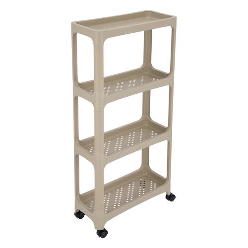 Carro Multiuso de Plástico 4 Niveles 40x18x86,5cm