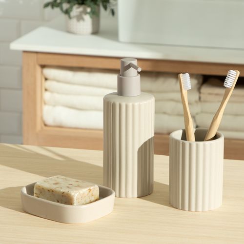 Dispensador de Cerámica para Jabón Líquido 300 ml