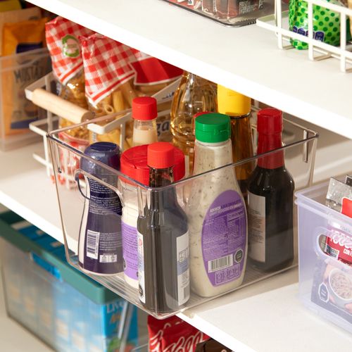 Organizador Plástico Refrigerador 20,5x20,5x15 cm