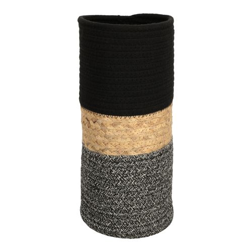 Porta Rollo de Fibra natural Multicolor L Ø17,5x35 cm