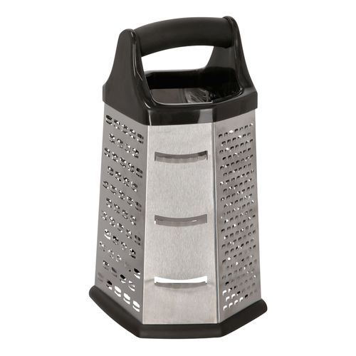 Rallador de Acero Inoxidable 6 Tipos de Cortes 14,5 x 13 x 25 cm