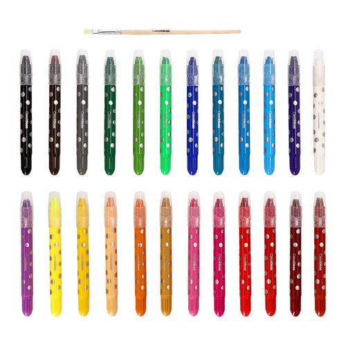 Set 24 Crayones Acuarelables