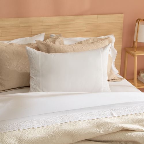 Funda Almohada Bordada