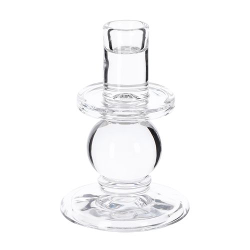 Candelabro Perfil de Vidrio 9 x 13,3 cm