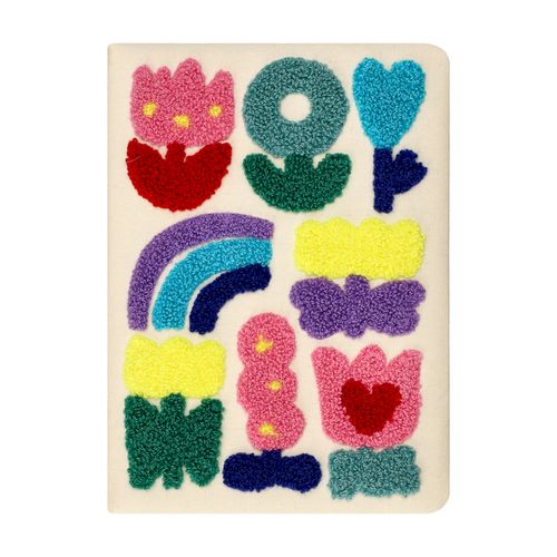 Libreta Bordada 15 x 21 cm