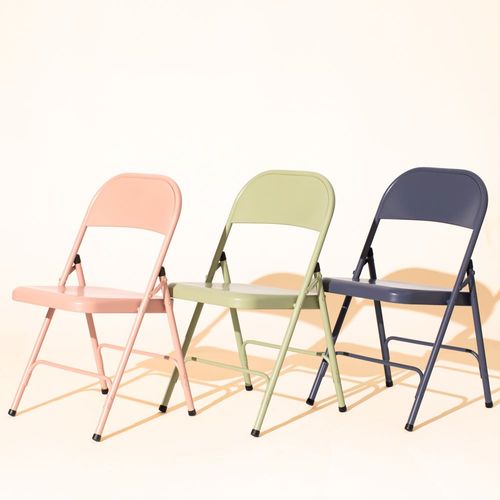 Silla Metálica Plegable 46x48x76 cm
