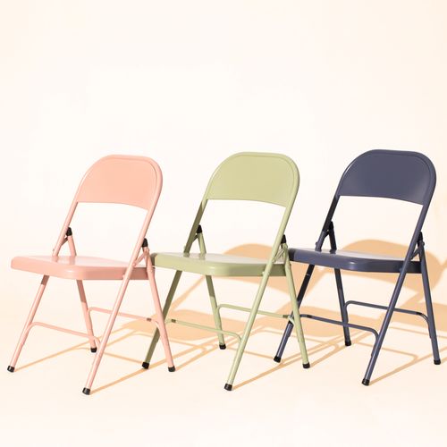 Silla Metálica Plegable 46x48x76 cm