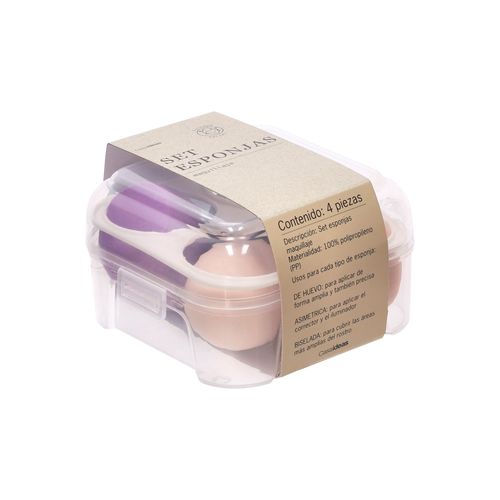 Set Esponjas para Maquillaje