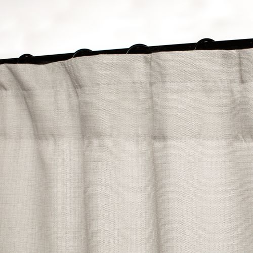 Set 2 Cortinas Texturadas con presillas