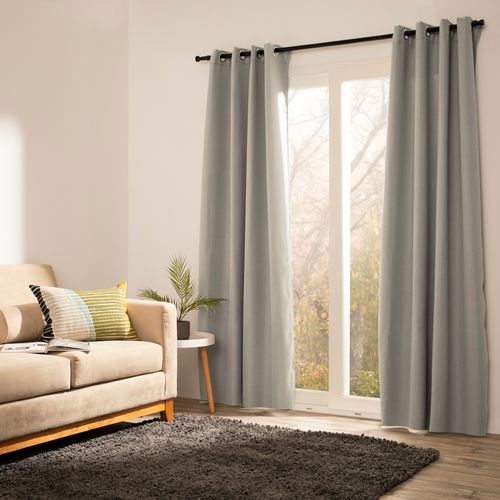Cortina Woven Blackout con Ojetillos 140 x 240 cm