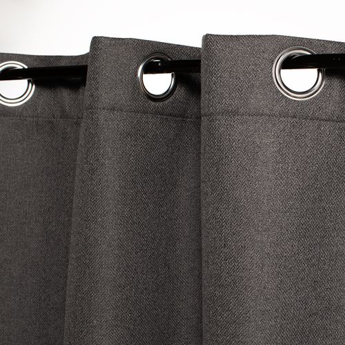 Set 2 Cortinas Blackout con Ojetillos 140 x 240 cm
