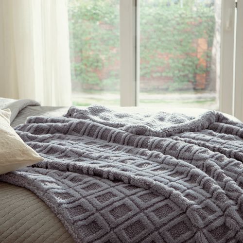 Manta Doble Jacquard