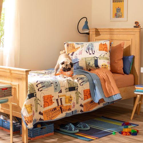 Funda Almohada Microfibra Estampada Infantil 50x70cm