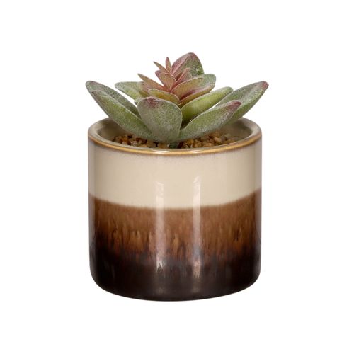 Maceta Cactus Artificial 7 x 9,5 cm