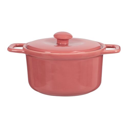 Minifuente de Cerámica para Horno con Tapa y Asas 260 ml