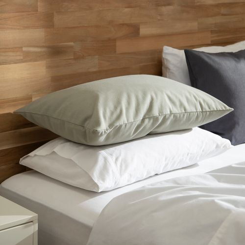 Funda Almohadón Algodón Liso Color 50 X 70 CM