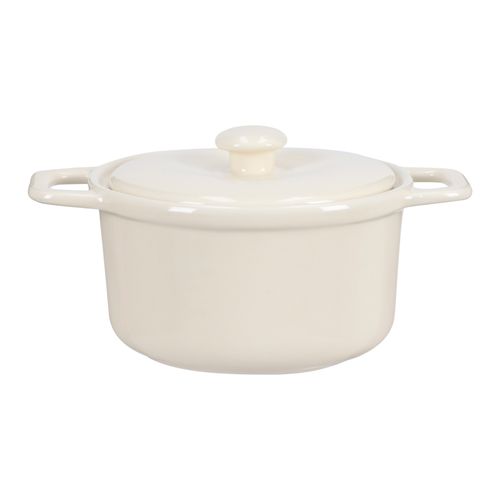 Minifuente de Cerámica para Horno con Tapa y Asas 260 ml